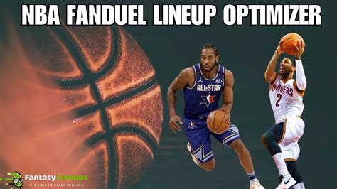 best nba lineup tonight fanduel|nba optimal lineup today.